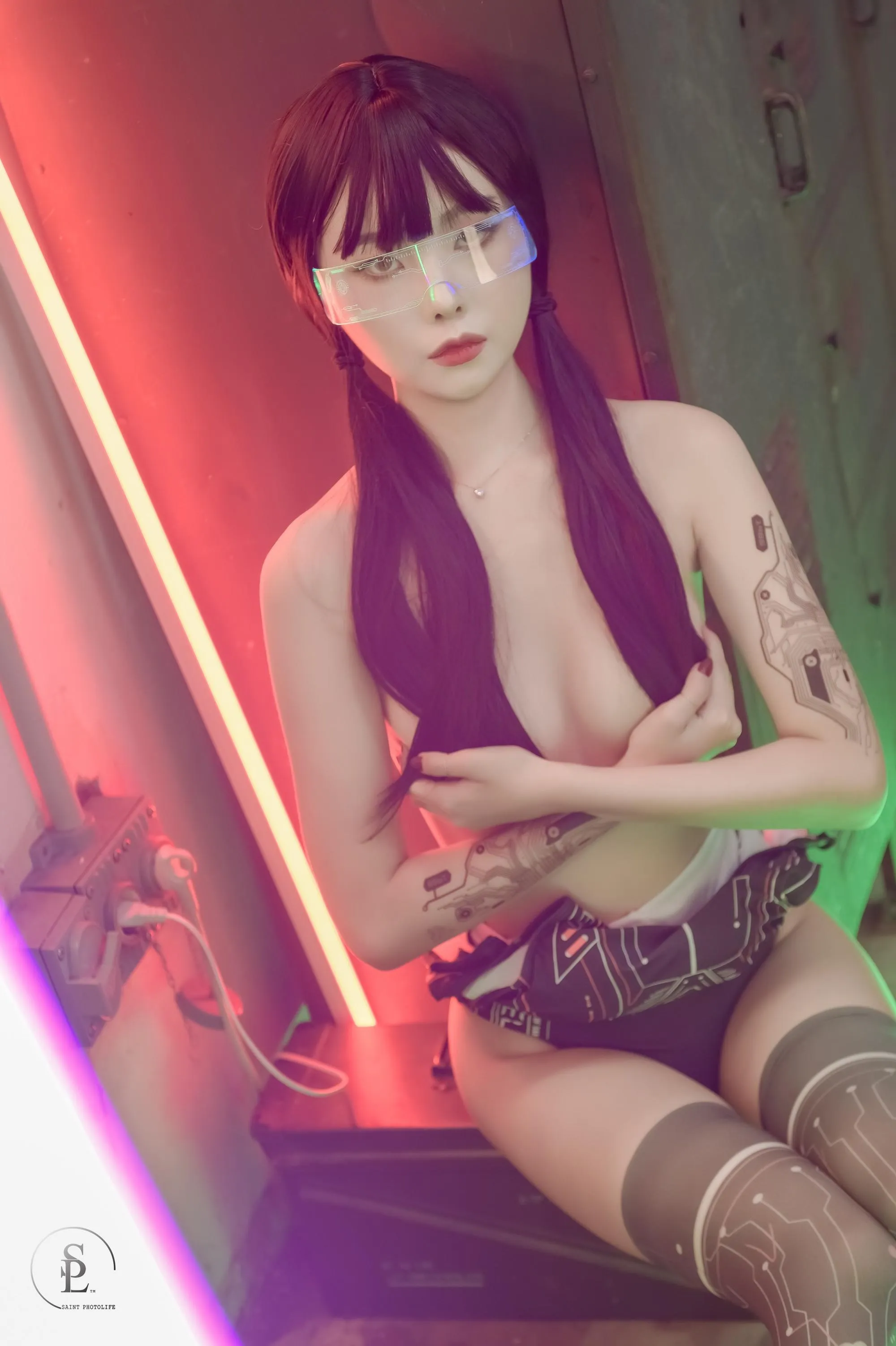 NO.037 SAINT Photolife – Yuna – Vol.46 Cyber Punk [65P]插图2